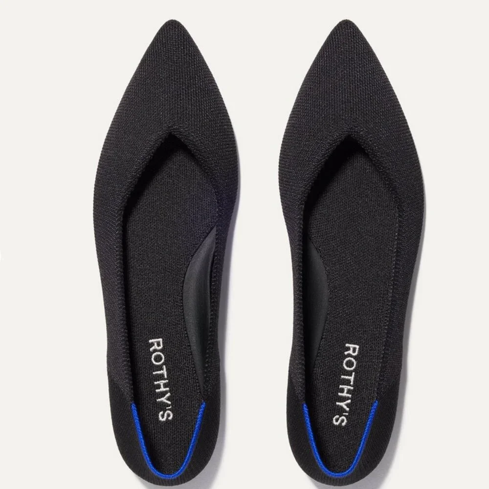 Rothy's Black Point Flats - Picture 1 of 8